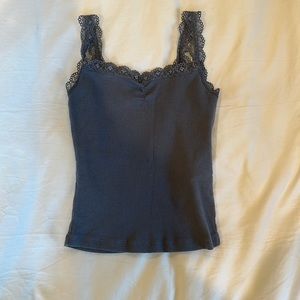 Blue Lace Cami